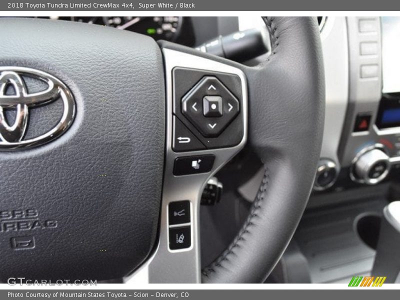 Super White / Black 2018 Toyota Tundra Limited CrewMax 4x4