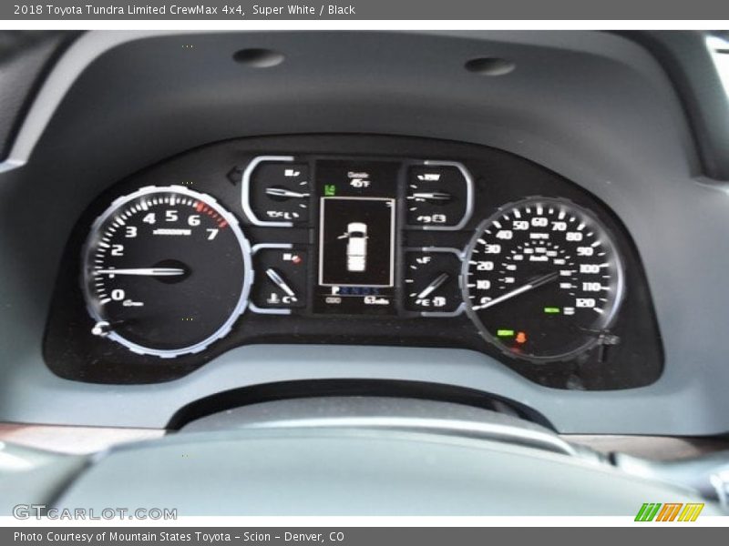 Super White / Black 2018 Toyota Tundra Limited CrewMax 4x4