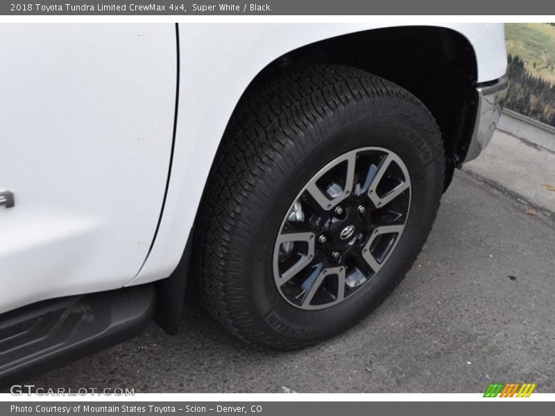 Super White / Black 2018 Toyota Tundra Limited CrewMax 4x4