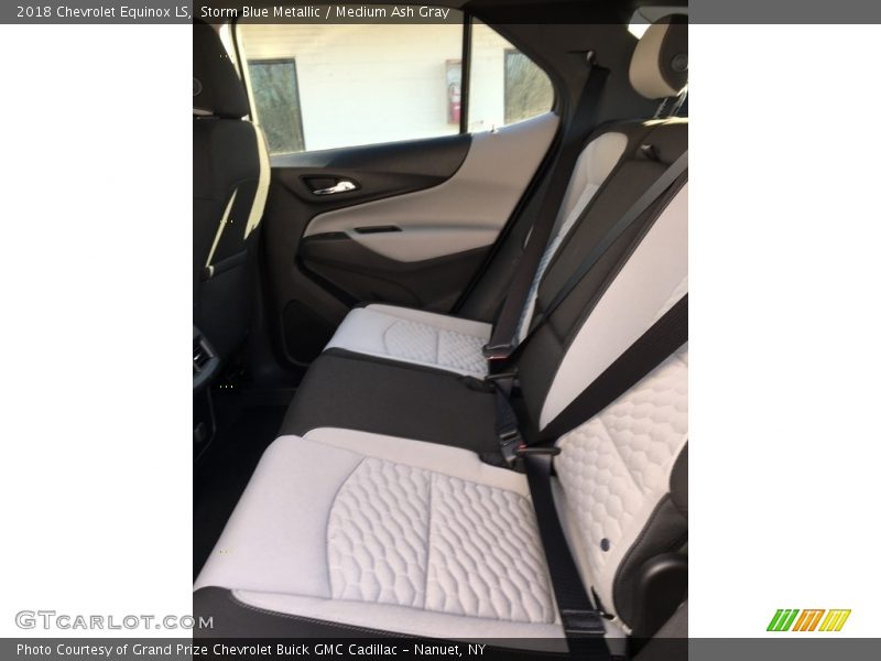 Storm Blue Metallic / Medium Ash Gray 2018 Chevrolet Equinox LS