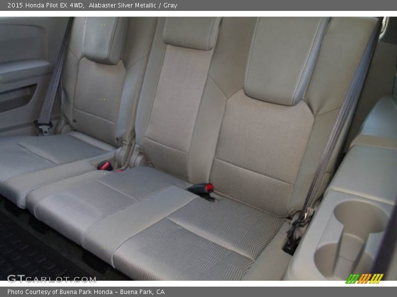 Alabaster Silver Metallic / Gray 2015 Honda Pilot EX 4WD
