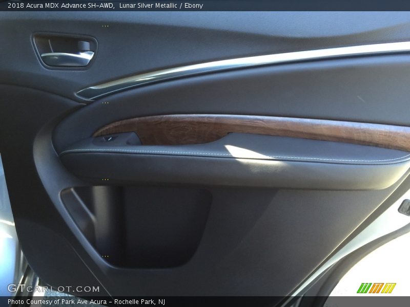 Lunar Silver Metallic / Ebony 2018 Acura MDX Advance SH-AWD
