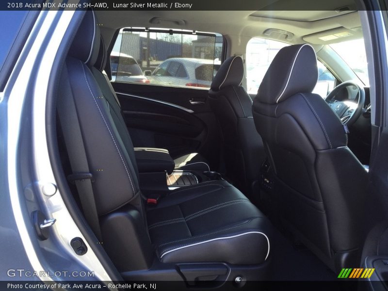 Lunar Silver Metallic / Ebony 2018 Acura MDX Advance SH-AWD