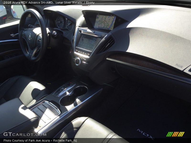 Lunar Silver Metallic / Ebony 2018 Acura MDX Advance SH-AWD