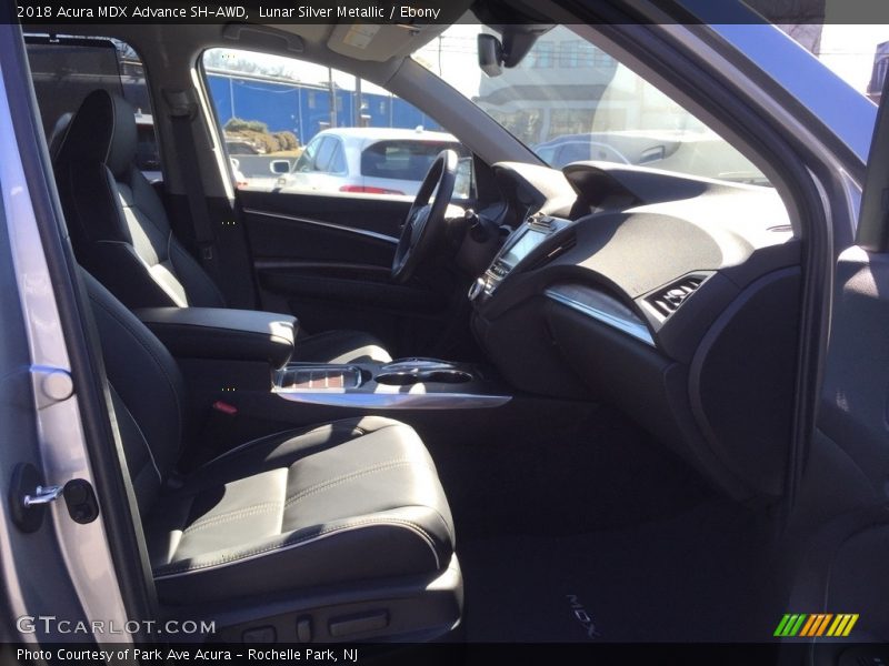 Lunar Silver Metallic / Ebony 2018 Acura MDX Advance SH-AWD