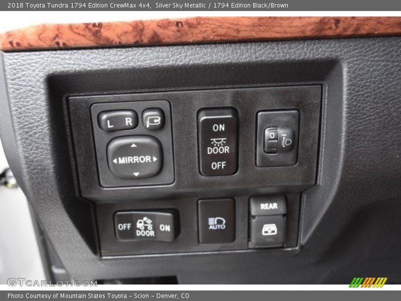 Silver Sky Metallic / 1794 Edition Black/Brown 2018 Toyota Tundra 1794 Edition CrewMax 4x4