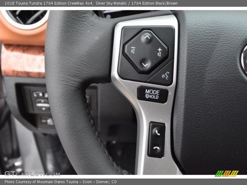 Silver Sky Metallic / 1794 Edition Black/Brown 2018 Toyota Tundra 1794 Edition CrewMax 4x4