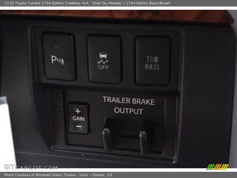 Silver Sky Metallic / 1794 Edition Black/Brown 2018 Toyota Tundra 1794 Edition CrewMax 4x4