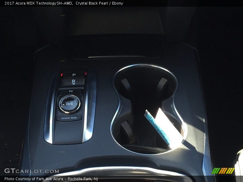 Crystal Black Pearl / Ebony 2017 Acura MDX Technology SH-AWD