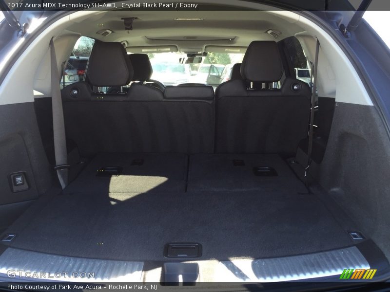 Crystal Black Pearl / Ebony 2017 Acura MDX Technology SH-AWD