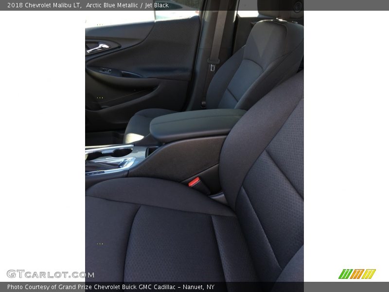 Arctic Blue Metallic / Jet Black 2018 Chevrolet Malibu LT