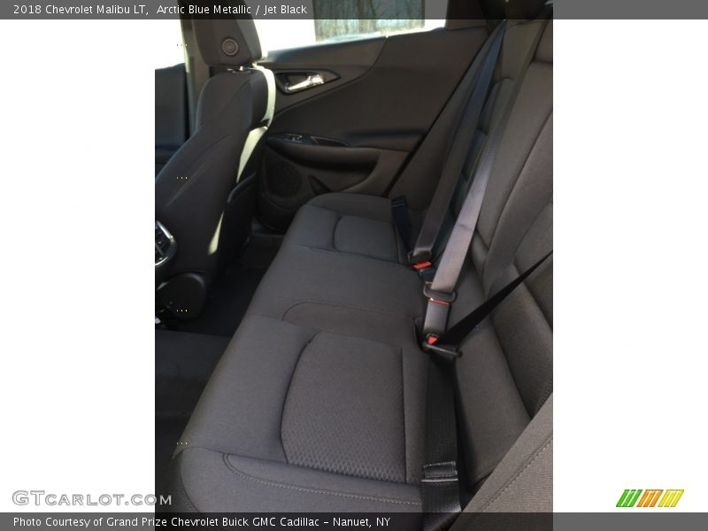 Arctic Blue Metallic / Jet Black 2018 Chevrolet Malibu LT