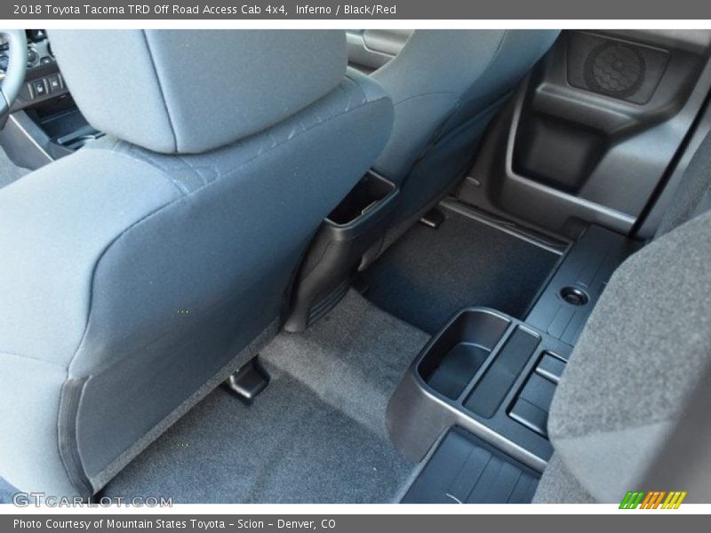 Inferno / Black/Red 2018 Toyota Tacoma TRD Off Road Access Cab 4x4