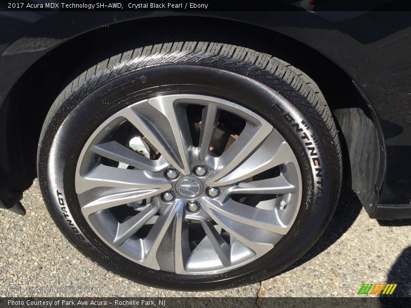 Crystal Black Pearl / Ebony 2017 Acura MDX Technology SH-AWD