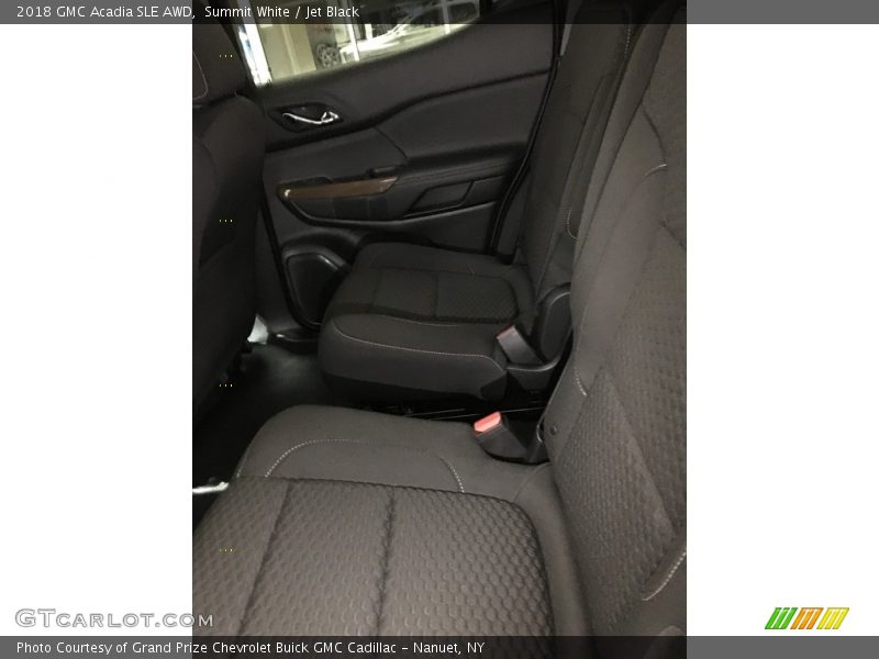Summit White / Jet Black 2018 GMC Acadia SLE AWD