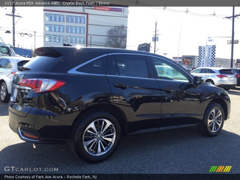 Crystal Black Pearl / Ebony 2017 Acura RDX Advance AWD