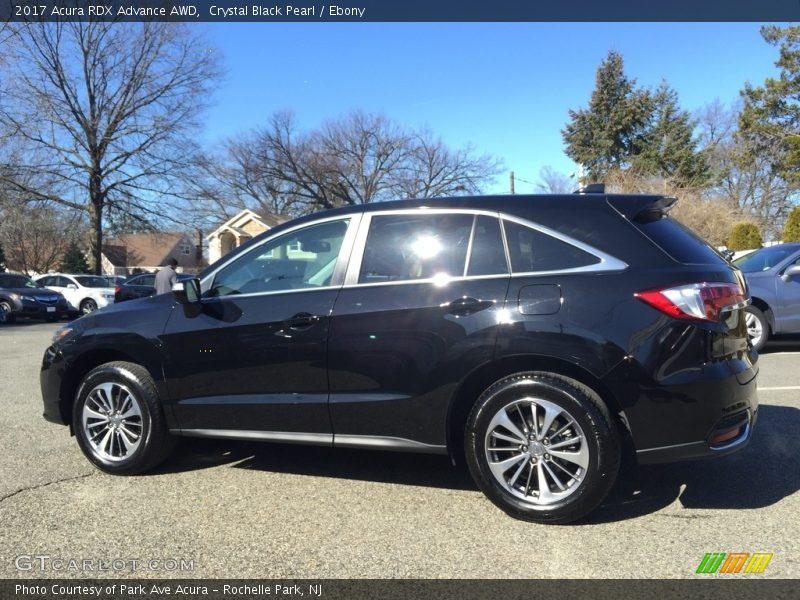 Crystal Black Pearl / Ebony 2017 Acura RDX Advance AWD