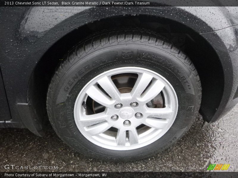 Black Granite Metallic / Dark Pewter/Dark Titanium 2013 Chevrolet Sonic LT Sedan