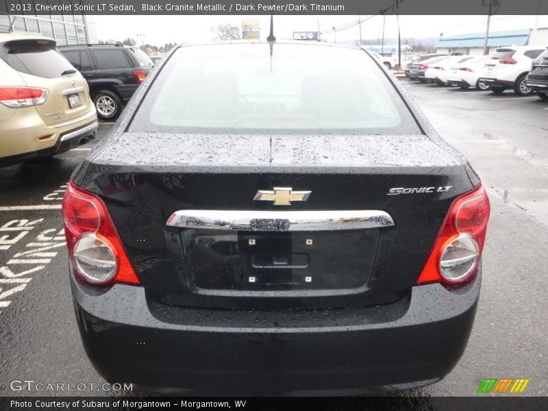 Black Granite Metallic / Dark Pewter/Dark Titanium 2013 Chevrolet Sonic LT Sedan