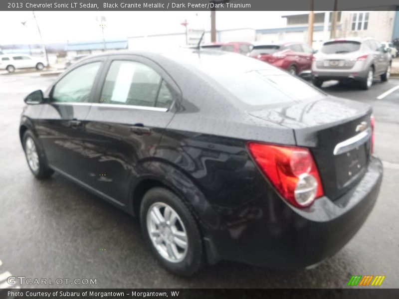 Black Granite Metallic / Dark Pewter/Dark Titanium 2013 Chevrolet Sonic LT Sedan