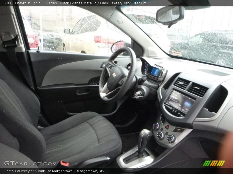 Black Granite Metallic / Dark Pewter/Dark Titanium 2013 Chevrolet Sonic LT Sedan
