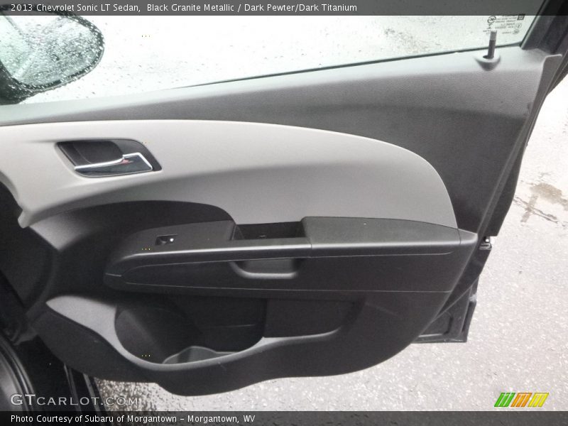 Black Granite Metallic / Dark Pewter/Dark Titanium 2013 Chevrolet Sonic LT Sedan