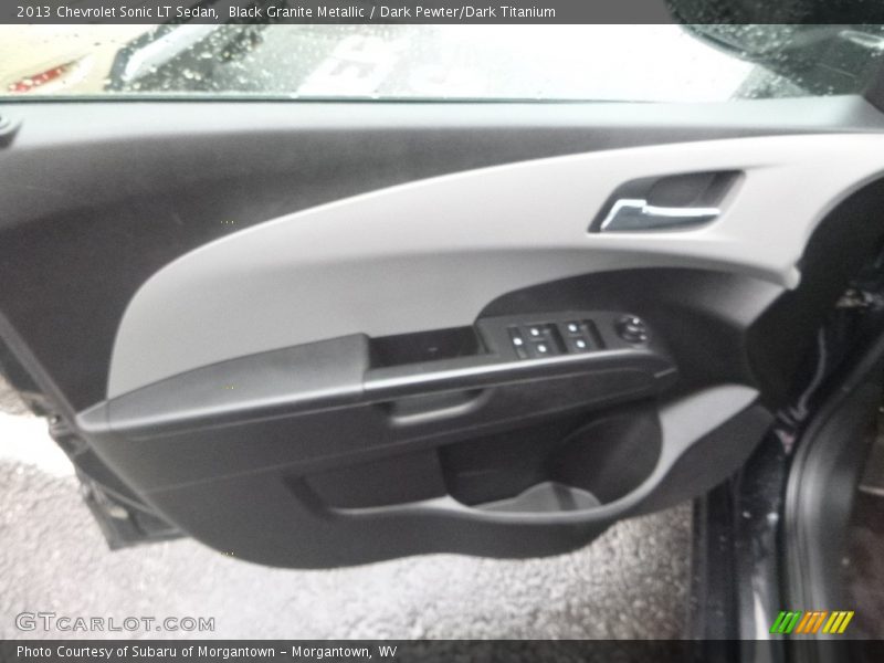 Black Granite Metallic / Dark Pewter/Dark Titanium 2013 Chevrolet Sonic LT Sedan