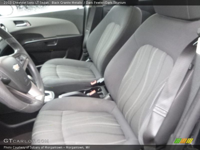 Black Granite Metallic / Dark Pewter/Dark Titanium 2013 Chevrolet Sonic LT Sedan