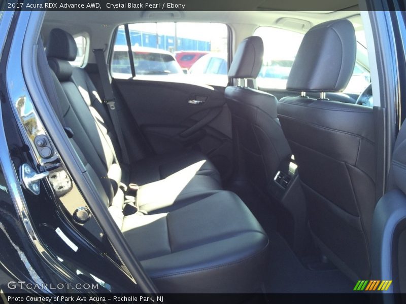 Crystal Black Pearl / Ebony 2017 Acura RDX Advance AWD