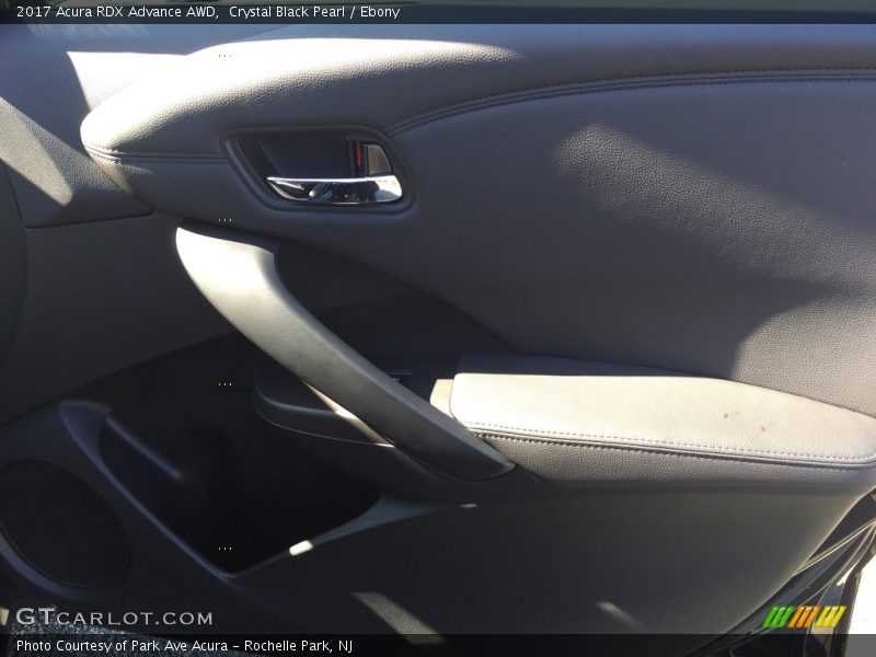 Crystal Black Pearl / Ebony 2017 Acura RDX Advance AWD
