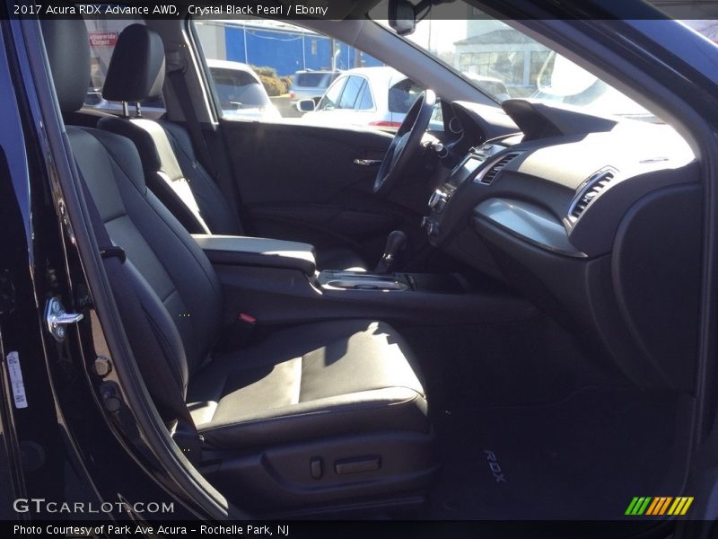 Crystal Black Pearl / Ebony 2017 Acura RDX Advance AWD