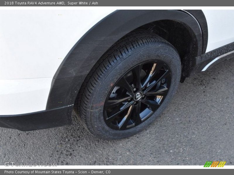Super White / Ash 2018 Toyota RAV4 Adventure AWD