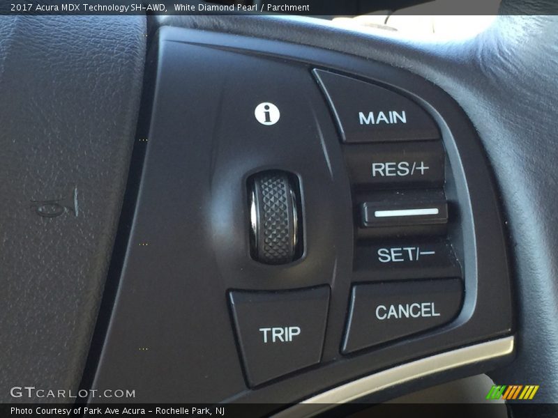 White Diamond Pearl / Parchment 2017 Acura MDX Technology SH-AWD