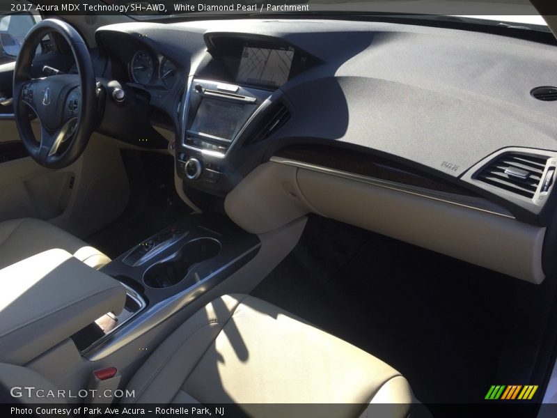 White Diamond Pearl / Parchment 2017 Acura MDX Technology SH-AWD