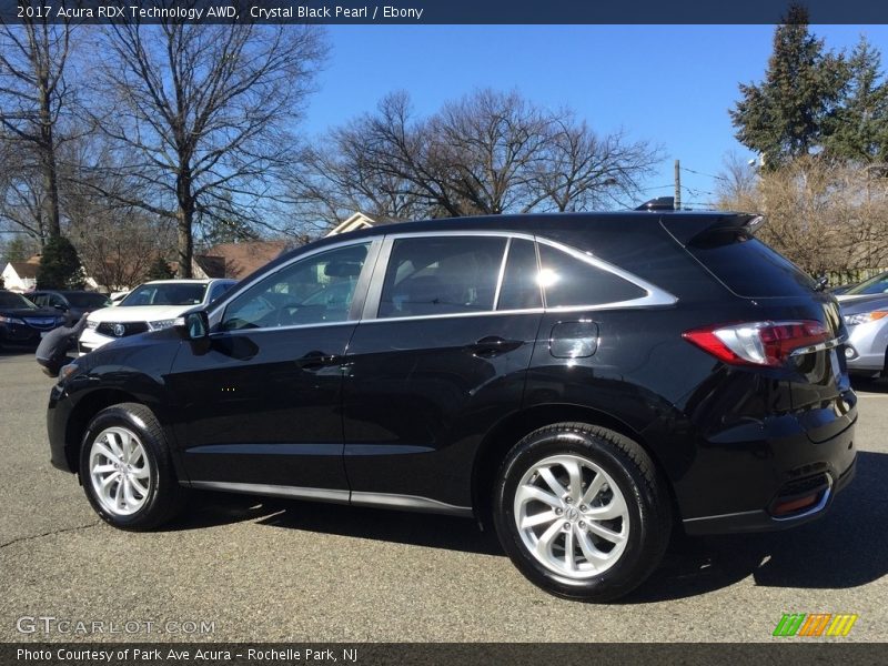 Crystal Black Pearl / Ebony 2017 Acura RDX Technology AWD