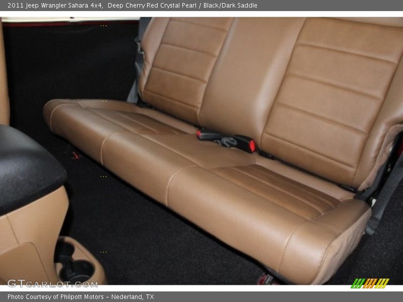 Deep Cherry Red Crystal Pearl / Black/Dark Saddle 2011 Jeep Wrangler Sahara 4x4