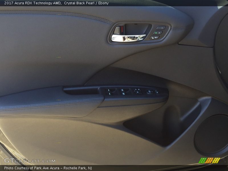 Crystal Black Pearl / Ebony 2017 Acura RDX Technology AWD