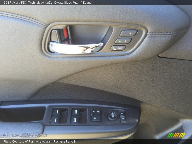 Crystal Black Pearl / Ebony 2017 Acura RDX Technology AWD