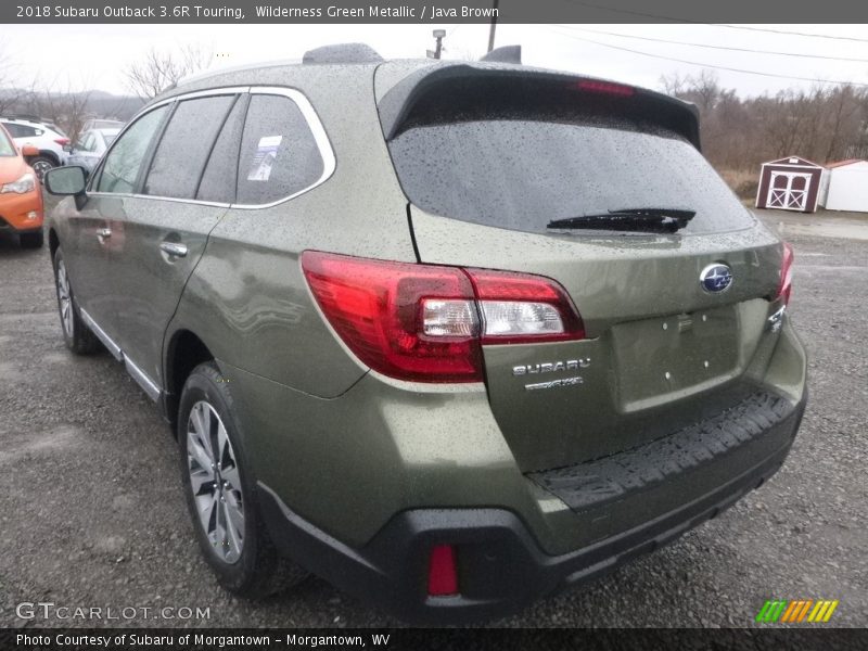 Wilderness Green Metallic / Java Brown 2018 Subaru Outback 3.6R Touring