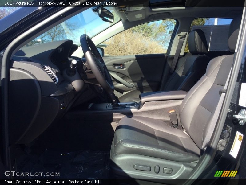 Crystal Black Pearl / Ebony 2017 Acura RDX Technology AWD
