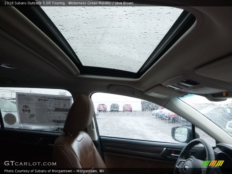 Wilderness Green Metallic / Java Brown 2018 Subaru Outback 3.6R Touring