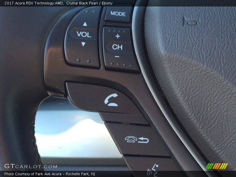 Crystal Black Pearl / Ebony 2017 Acura RDX Technology AWD
