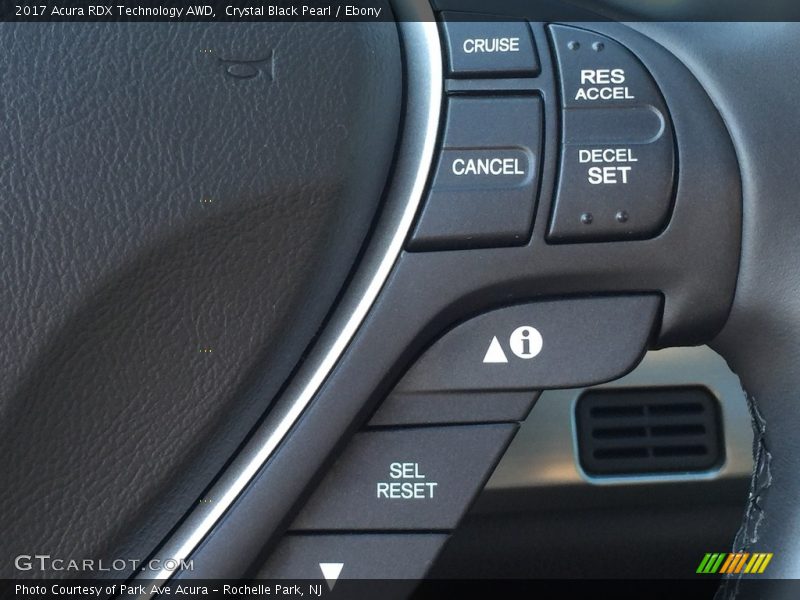 Crystal Black Pearl / Ebony 2017 Acura RDX Technology AWD