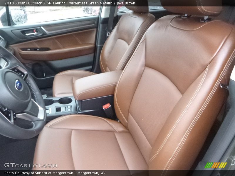 Front Seat of 2018 Outback 3.6R Touring