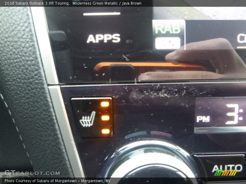 Wilderness Green Metallic / Java Brown 2018 Subaru Outback 3.6R Touring