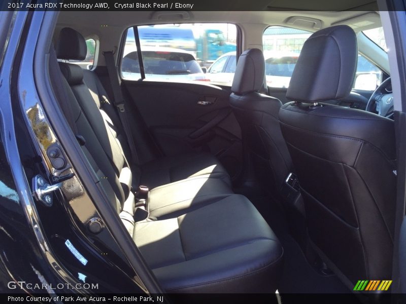 Crystal Black Pearl / Ebony 2017 Acura RDX Technology AWD