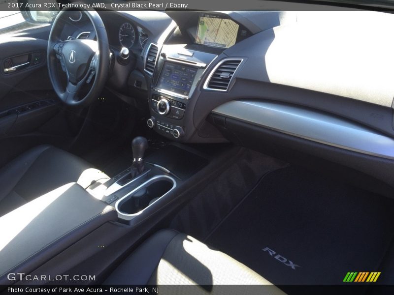 Crystal Black Pearl / Ebony 2017 Acura RDX Technology AWD
