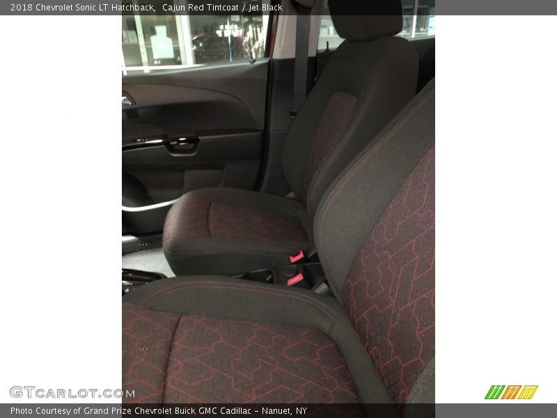 Cajun Red Tintcoat / Jet Black 2018 Chevrolet Sonic LT Hatchback
