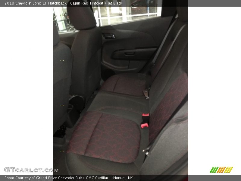 Cajun Red Tintcoat / Jet Black 2018 Chevrolet Sonic LT Hatchback