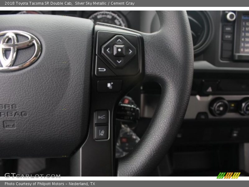 Controls of 2018 Tacoma SR Double Cab